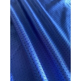 Men's Blue #33 Breathable V-Neck Rugby Jersey - Embroidered American Football Shirt with 