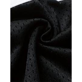 Men's Black # 13 Breathable Rugby Jersey, Sports V-neck Short Sleeved Uniform For Training And Matches, Embroidered American Football Shirt