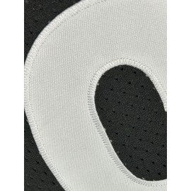 Men'S Black # 90 Breathable Rugby Jersey, Sports V-Neck Short Sleeved Uniform for Training And Matches, Embroidered American Football Shirt