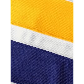 Men's White #18 Ice Hockey Jersey - Loose Fit Breathable Embroidered CHIEFS & HANSON 18 Design, V-Neck Long Sleeve for Team Sports, Casual Streetwear & All-Season Wear, Sports Fan Apparel | Durable Sportswear