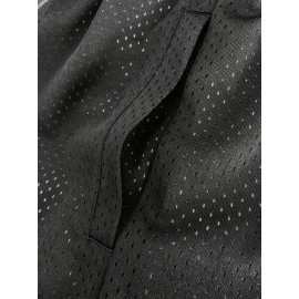 Men's black gray # 8-24 basketball shorts, classic letter embroidery design, button style short sleeved breathable shirt, suitable for training and competition