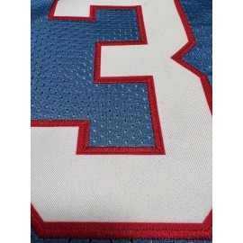 Men'S Moon Orchid # 34 American Football Jacket Loose Embroidered Sports, Fashionable, Casual, Street Breathable Rugby Top