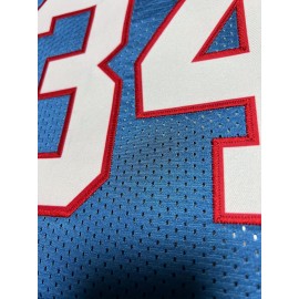 Men'S Moon Orchid # 34 American Football Jacket Loose Embroidered Sports, Fashionable, Casual, Street Breathable Rugby Top