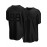 Men's Black #99 Baseball Shirt - Loose Fit Embroidered