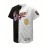 Men's #8-24 Los Angeles Legend Baseball Jersey - Black & White Patchwork, Embroidered