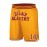Men's Yellow #14 Baseball Shorts with BEL-AIR ACADEMY Embroidery - Breathable Athletic Shorts, Loose Fit for Training, Competition & Casual Wear - Machine Washable Sportswear for Men & Teens, Adjustable Elastic Waistband