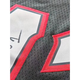 Men's Black Basketball Top # 13 Classic Retro Embroidered Letter Sleeveless Sweat Wicking Breathable Tank Top Basketball Suit