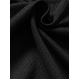 Men'S Black Basketball Suit # 23 Classic Retro Embroidered Sleeveless Sweat wicking Breathable Tank Top Basketball Suit