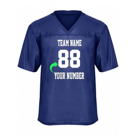 Customize your own football jerseys. Customize your name and team number. Personalized large-sized football jerseys for ball games and daily outdoor activities